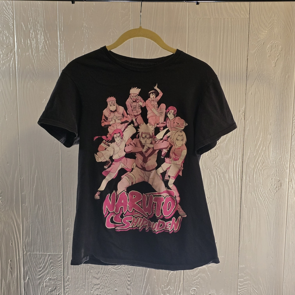 Naruto Shippuden Kids Graphic Tee - Black